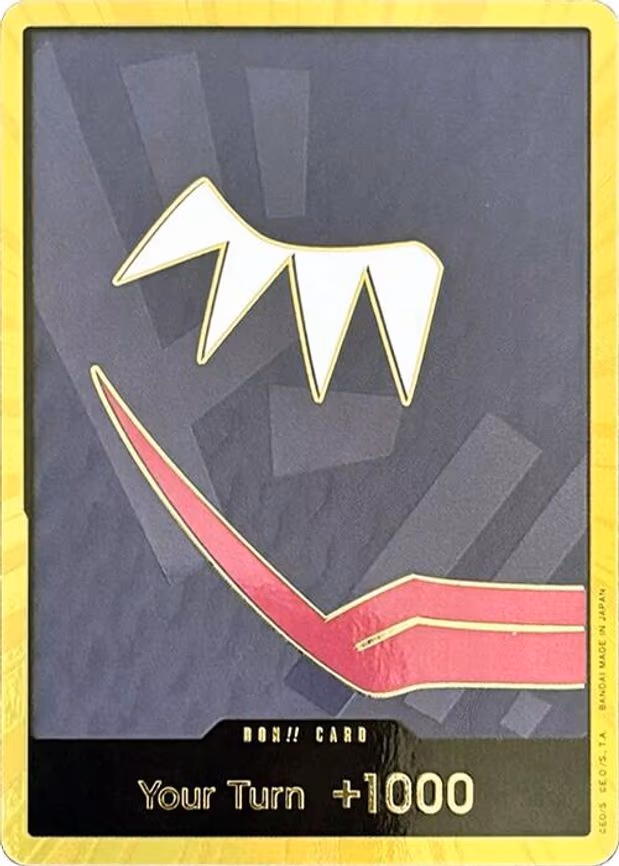DON!! Card (Rosinante) (Gold) trading card